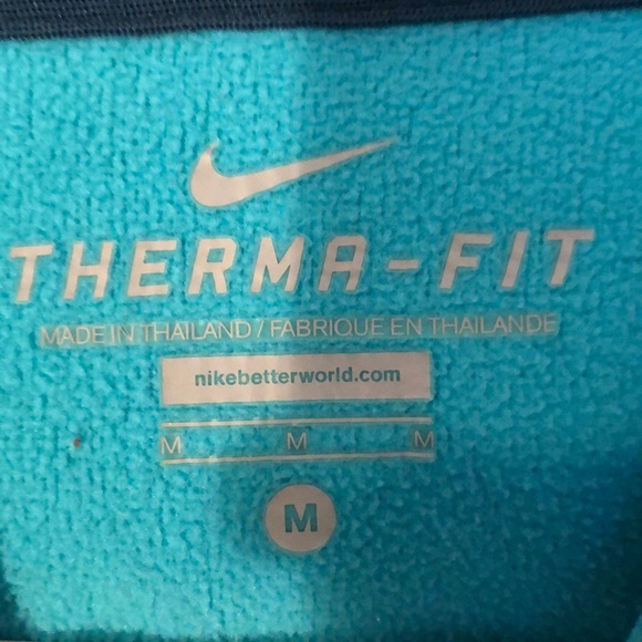 Turquoise nike hoodie - Picture 4 of 5